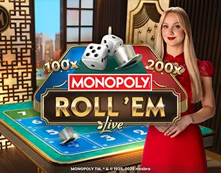 MONOPOLY Roll em - IDAGENT138